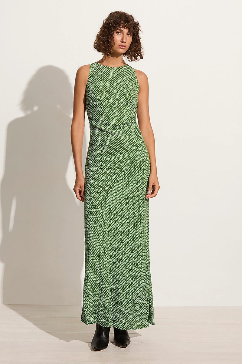 Clementine Maxi Dress Azulejo | Faithfull (AU)