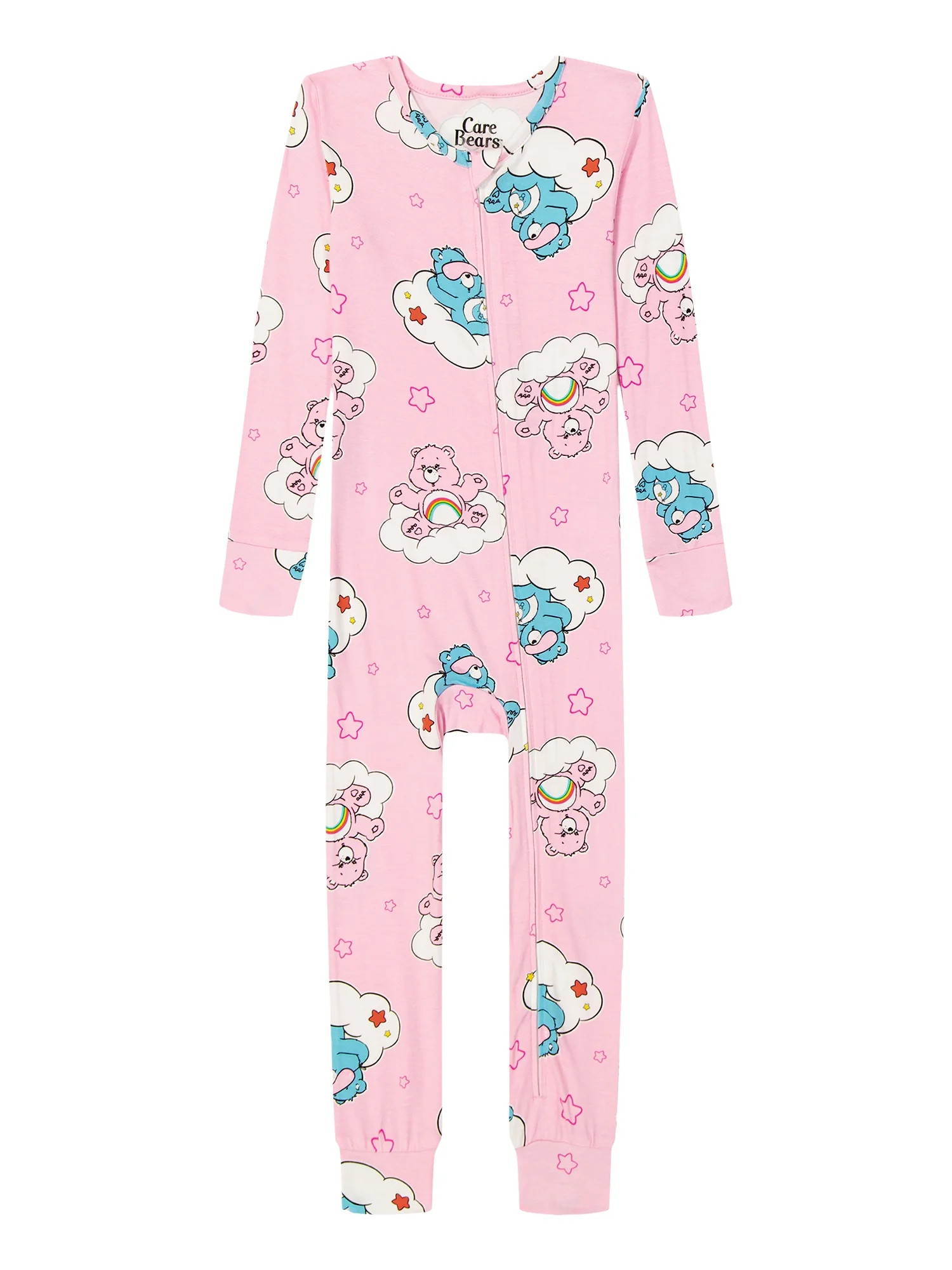 Care Bears Baby and Toddler Girls' One-Piece Sleeper, Sizes 12M-5T | Walmart (US)