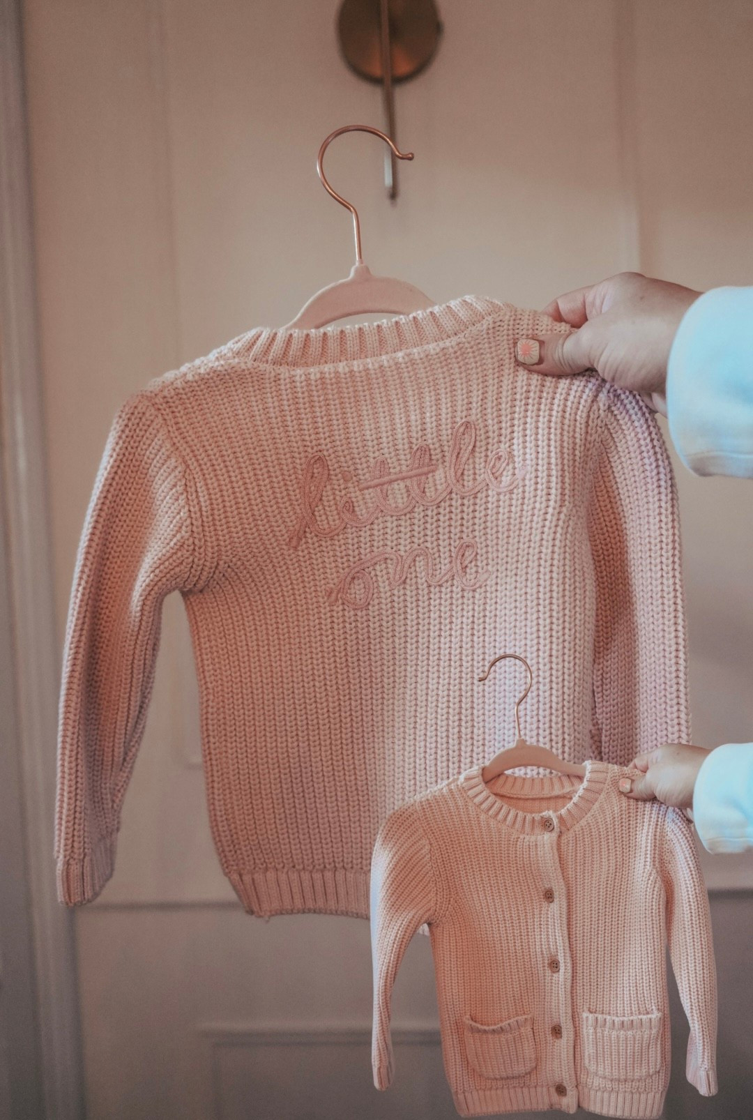 Blush pink ‘little one’ cardigan 

#LTKkids #LTKbaby #LTKautumn