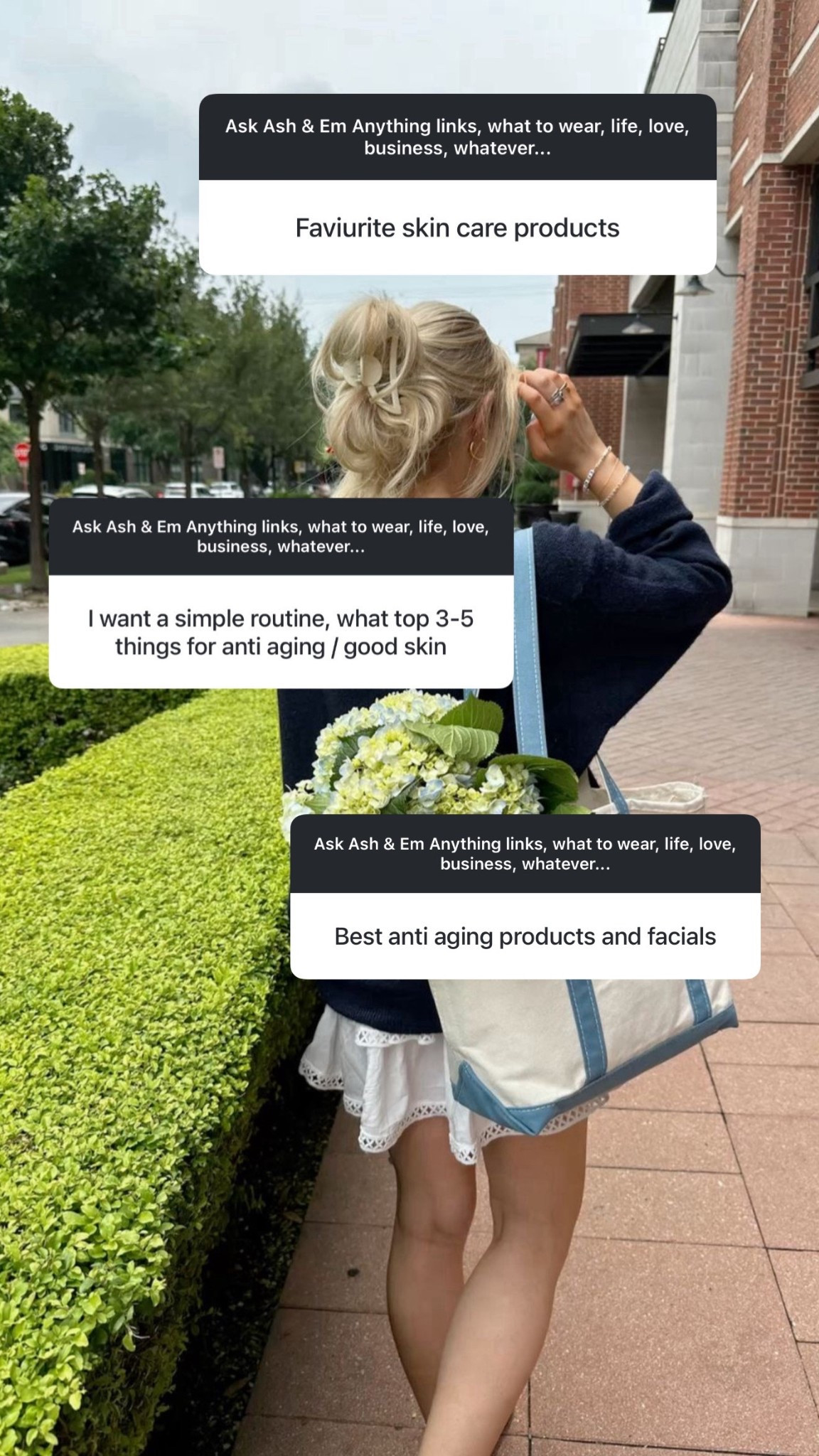 Our most used skincare for anti-aging 

Our routine: 
Cleanse
Toner 
Active (retinol, AHA)
Growth Factor or hydrating serum 
Moisturizer 
Eye Cream 

(sub active for Vit C in the am) 

#LTKBeauty #LTKmomlife