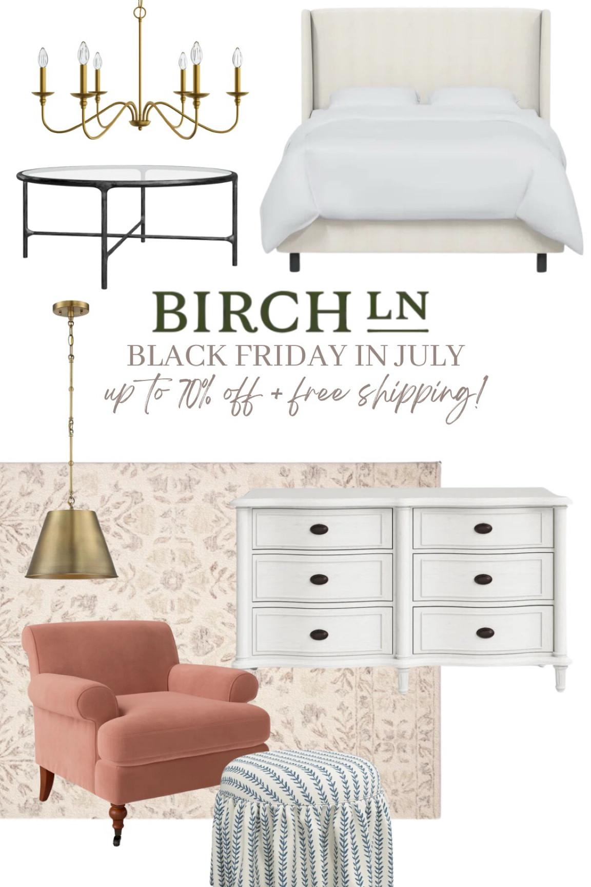 Birch Lane’s Black Friday in July Sale starts now and goes from 7/26-7/29! It’s their biggest sale of the summer, where you can get 70% off plus free shipping! I’m a huge fan of their bedroom furniture so I put together a mood board of some of my favorite sale finds! @birchlane #birchlanepartner #mybirchlane

#LTKSaleAlert #LTKStyleTip #LTKHome