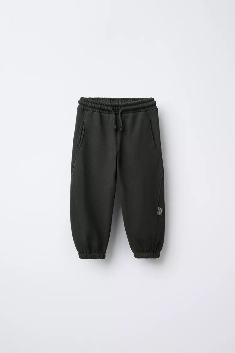 LABEL JOGGER PANTS | Zara US