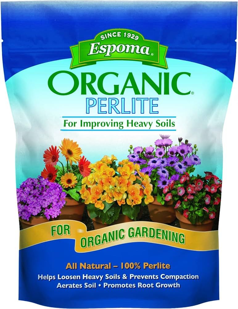 Espoma Organic Perlite; All Natural and Approved for Organic Gardening. Helps Loosen and Aerate H... | Amazon (US)