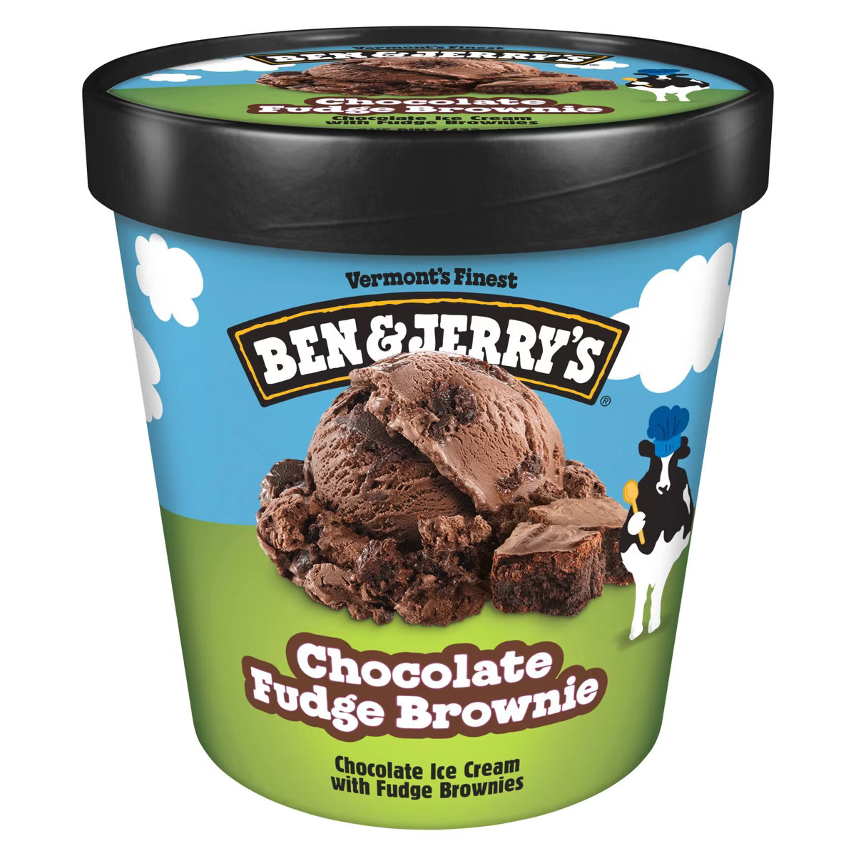 Ben & Jerry's Ice Cream Chocolate Fudge Brownie - 16oz | Target
