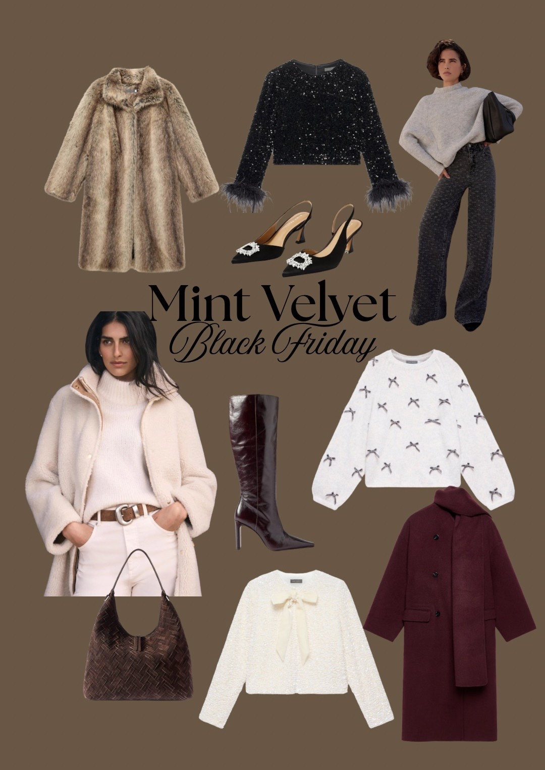Mint Velvet new in Black Friday ✨ Autumn Winter & party outfits ✨ #LTKCyberWeek 

Christmas party, sequins, faux fur coat ✨

#LTKpartywear #LTKuk