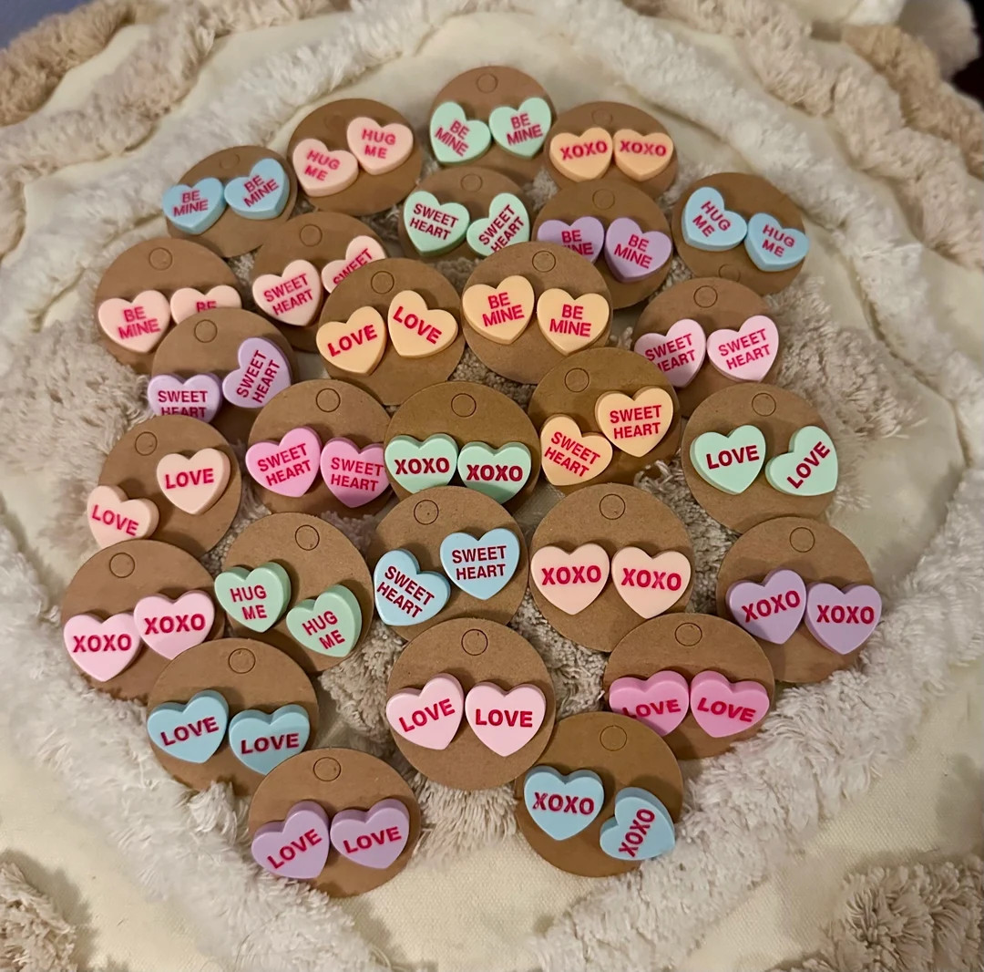 Valentine Earrings - Etsy | Etsy (US)