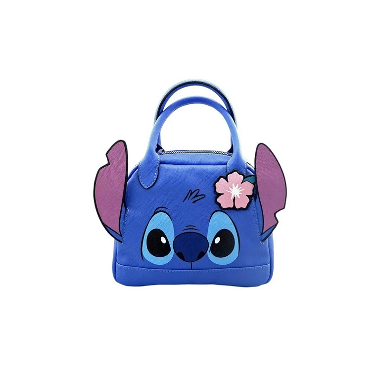 Disney Lilo and Stitch Girls Mini Satchel Crossbody Bag, Blue | Walmart (US)