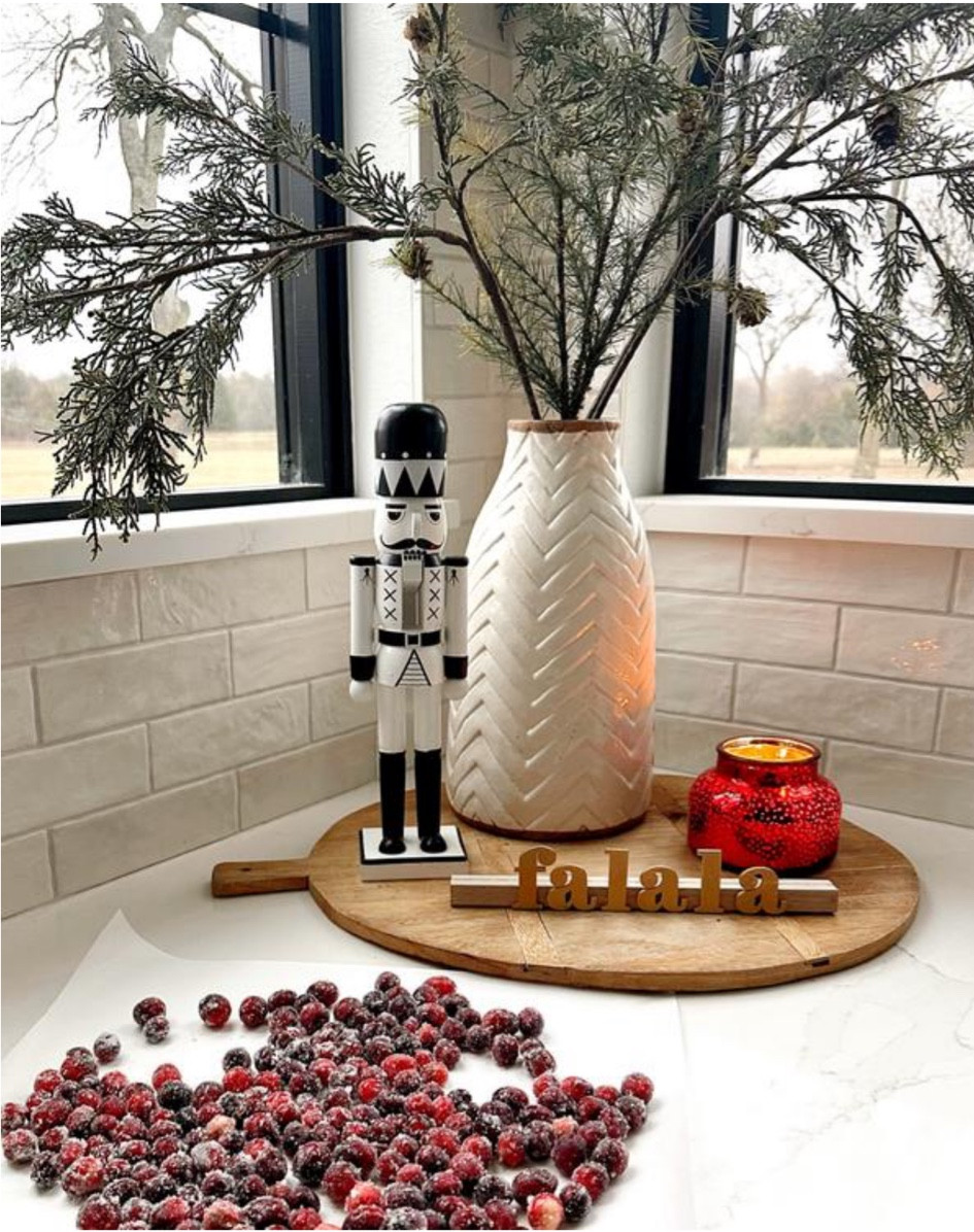 Fa la la la la! Happy December 1! Faux stems and vase. Red candles 
The Spoiled Home

#LTKHoliday #LTKSeasonal #LTKhome