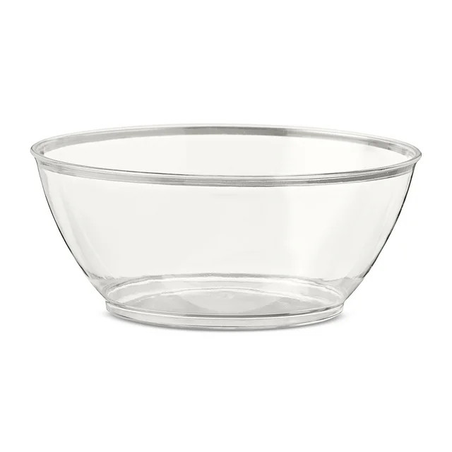 Clear Plastic Finger Bowls, 3.54", 12 Count, by Way To Celebrate | Walmart (US)