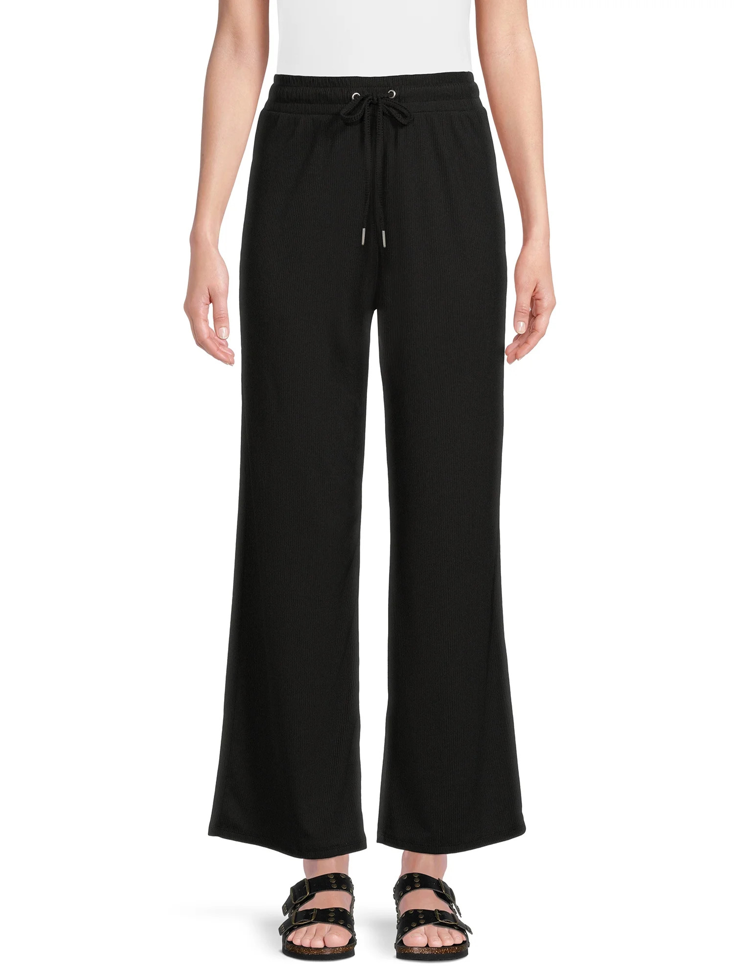 Derek Heart Juniors' High Rise Wide Leg Pants - Walmart.com | Walmart (US)