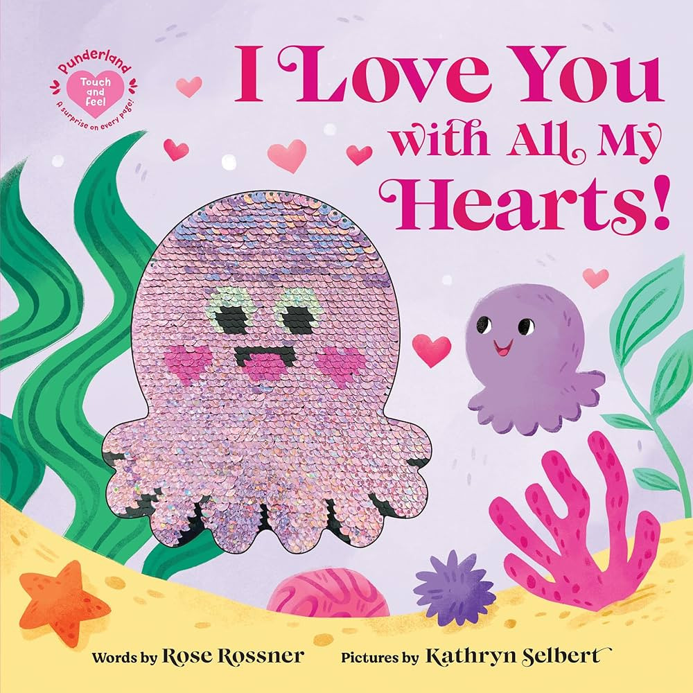 I Love You with All My Hearts!: A Valentine's Day Sensory Board Book for Babies (Punderland) | Amazon (US)