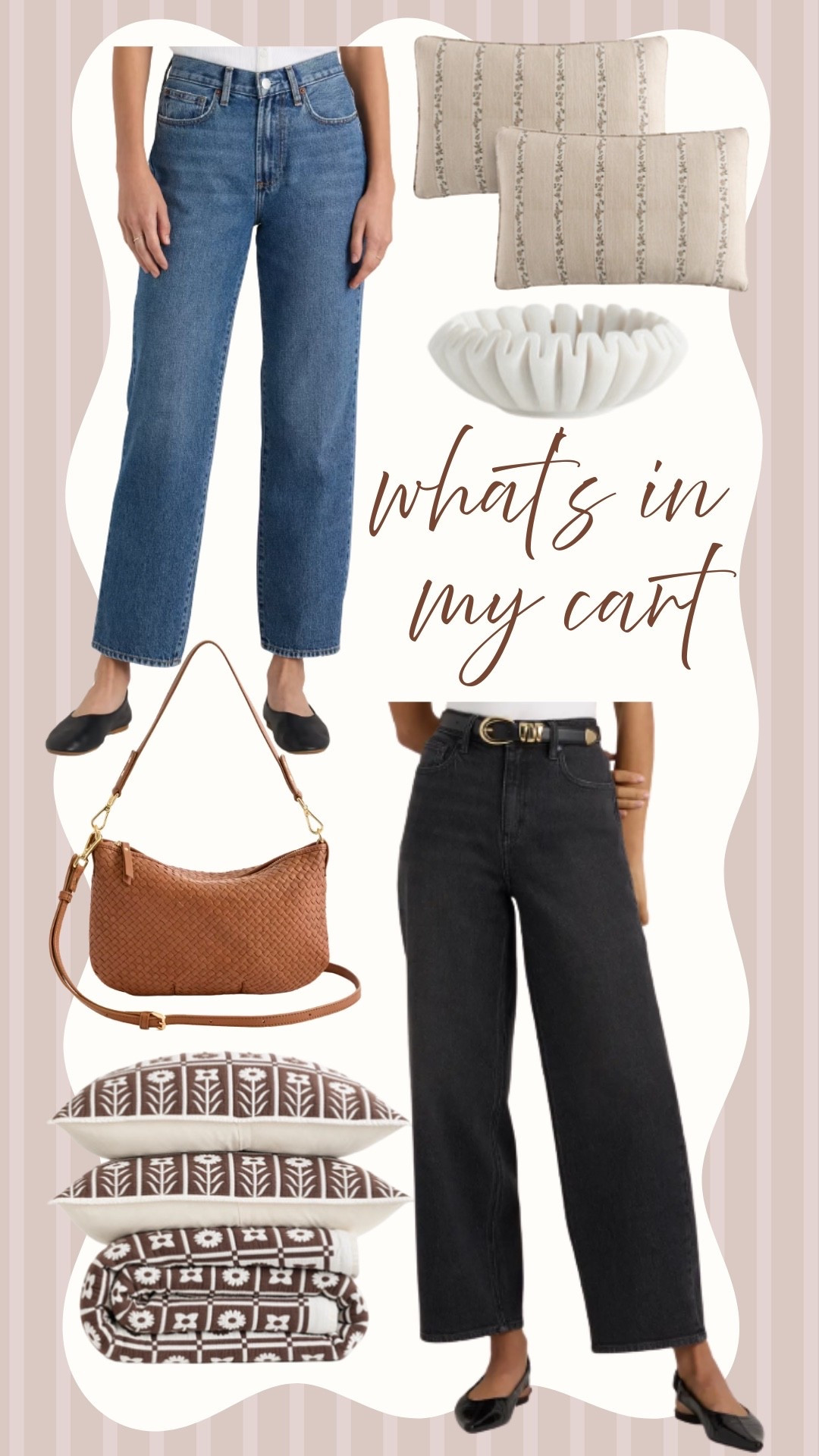 Things I’m eyeing! The jeans are such a great price!

Jeans bedding home decor pillows quince

#LTKSeasonal #LTKSaleAlert #LTKHome