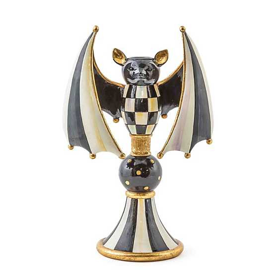 Courtly Check Bat Candle Holder | MacKenzie-Childs