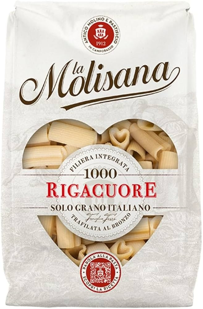 La Molisana, Pasta Rigacuore N.1000, 1.1lb | Amazon (US)