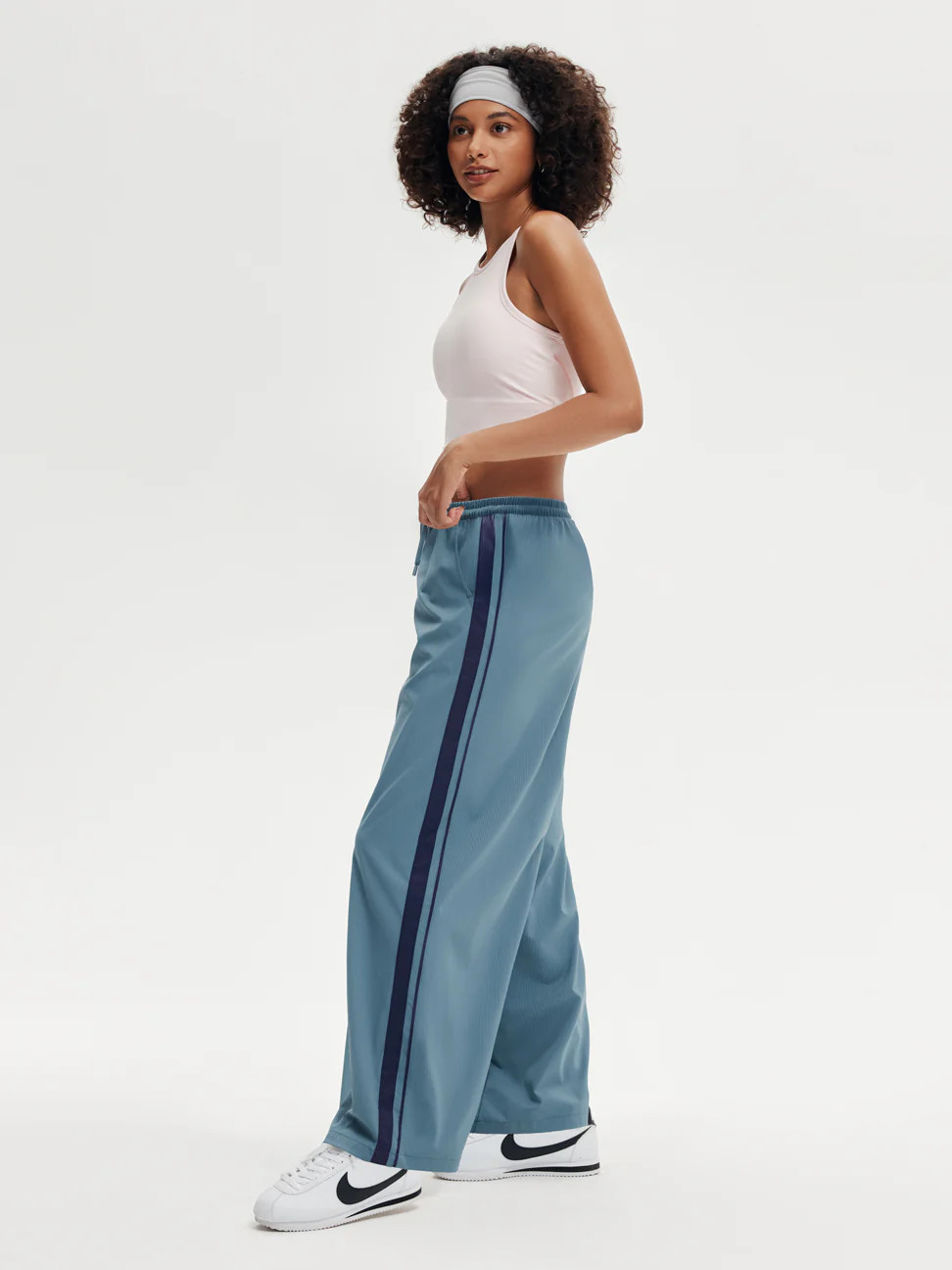 Side-Stripe Wide Leg Pant 30.5'' | ShopAthluna