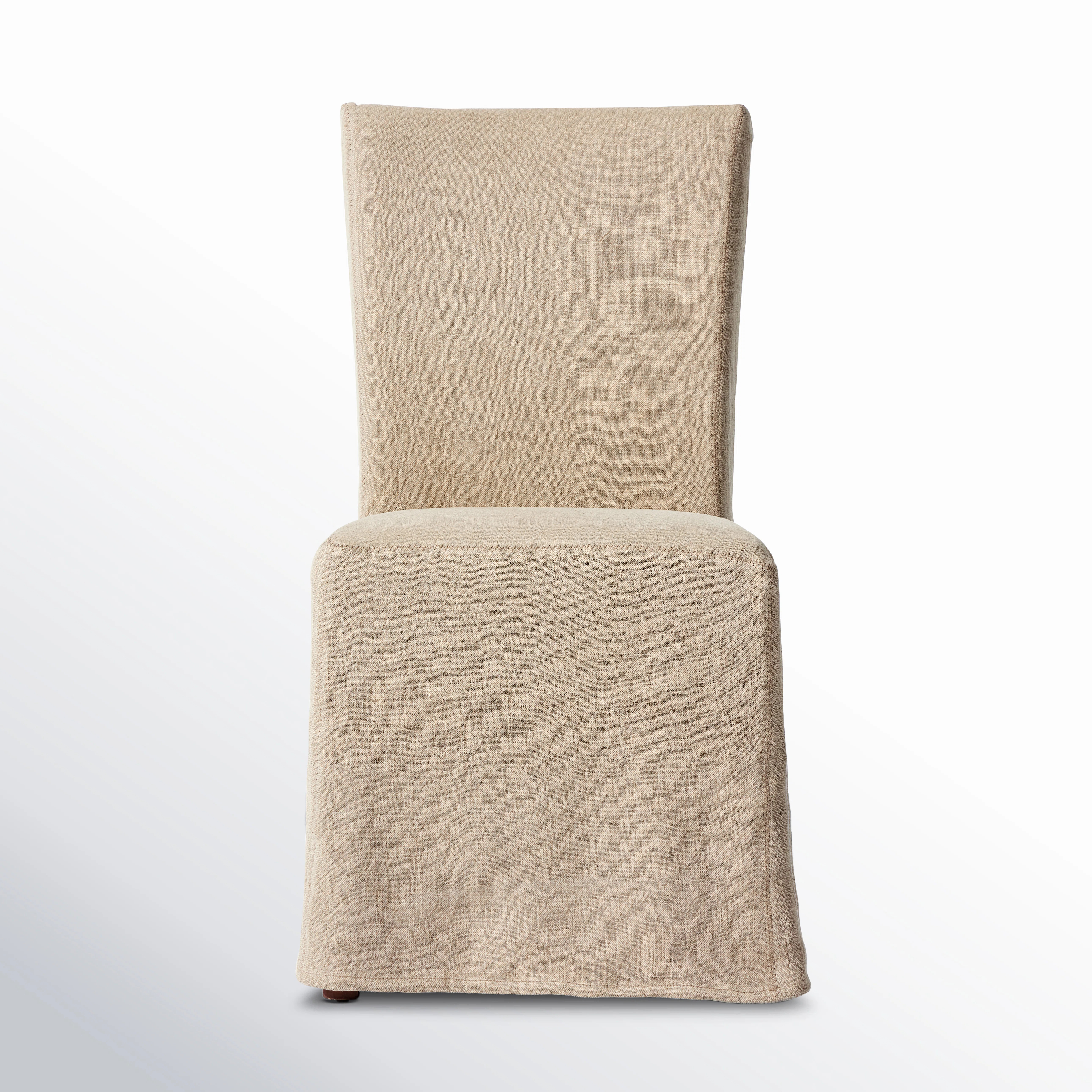 Rennie 19.75'' H Linen Upholstered Side Chair | Wayfair North America