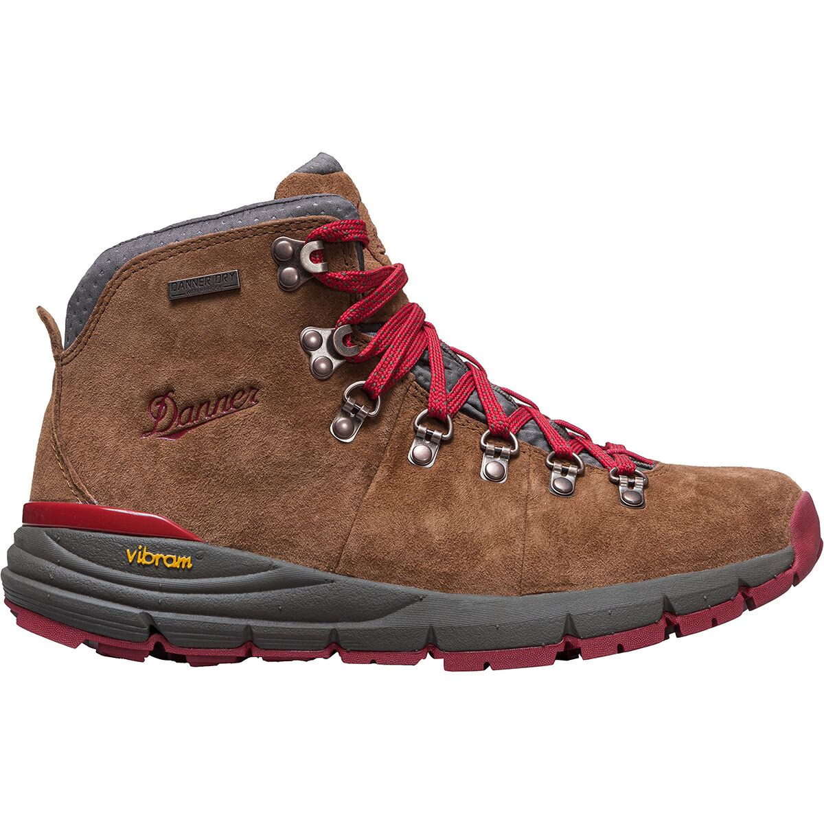 Danner Mountain 600 Hiking Boot - Women's Brown/Red, 9.0 | Backcountry