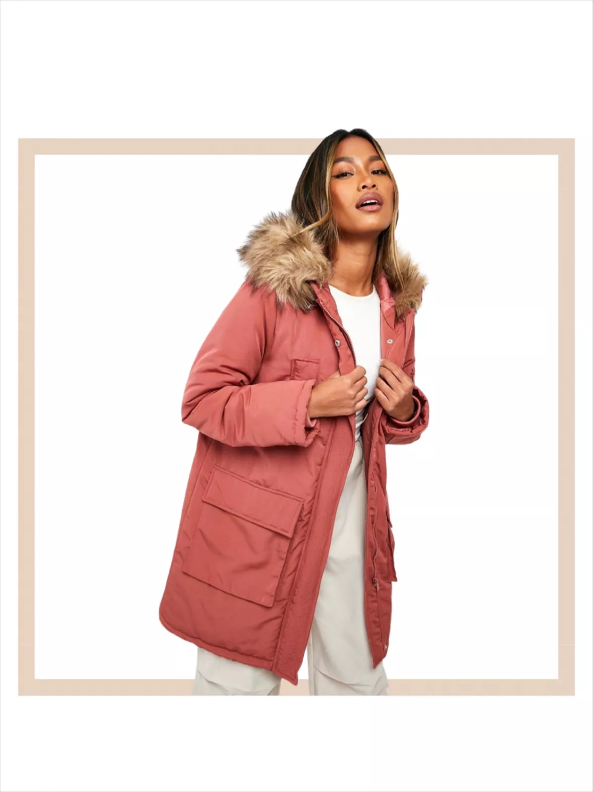 Faux Fur-Lined Cozy Parka curated on LTK