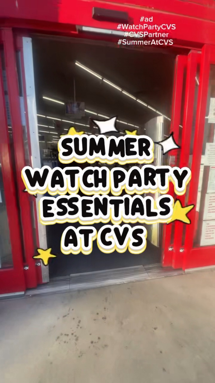 #ad #WatchPartyCVS #CVSPartner #SummerAtCVS Summer Watch Party Essentials 
Shop with me @cvspharmacy to get ready for a girls night!!🍿🎥😍 I love girls nights, don’t you?🤔 Running to a nearby CVS is very convenient for me!!🛒🥰 I can run in and run out with all that I’m looking for to get back home with time to spare to get everything set up!☺️ Here’s ideas to grab for your next girls night for the next T.V. show you’re streaming or for a movie night, or hangouts in your backyard!😁 What’s your favorite show to stream?🤔

#LTKdayinmylife #LTKBeauty #LTKfoodie