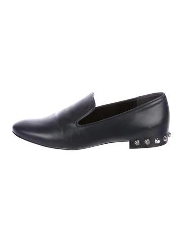 Leather Studded Loafers | The RealReal