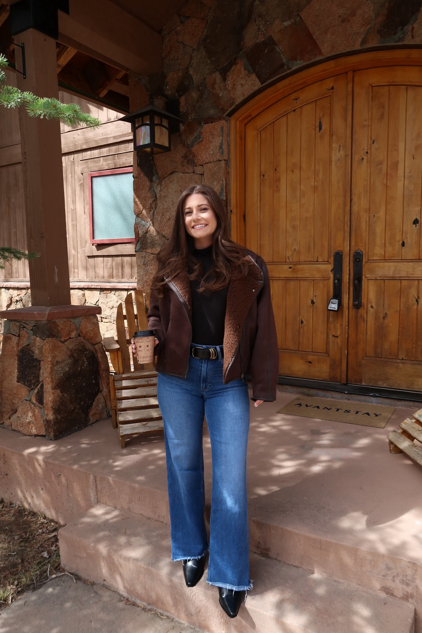 Breckenridge OOTD 🏔️ 
Jacket wearing size Small | Jeans 25 | Black turtleneck size Smalll

#LTKPetite #LTKgrwm #LTKootd