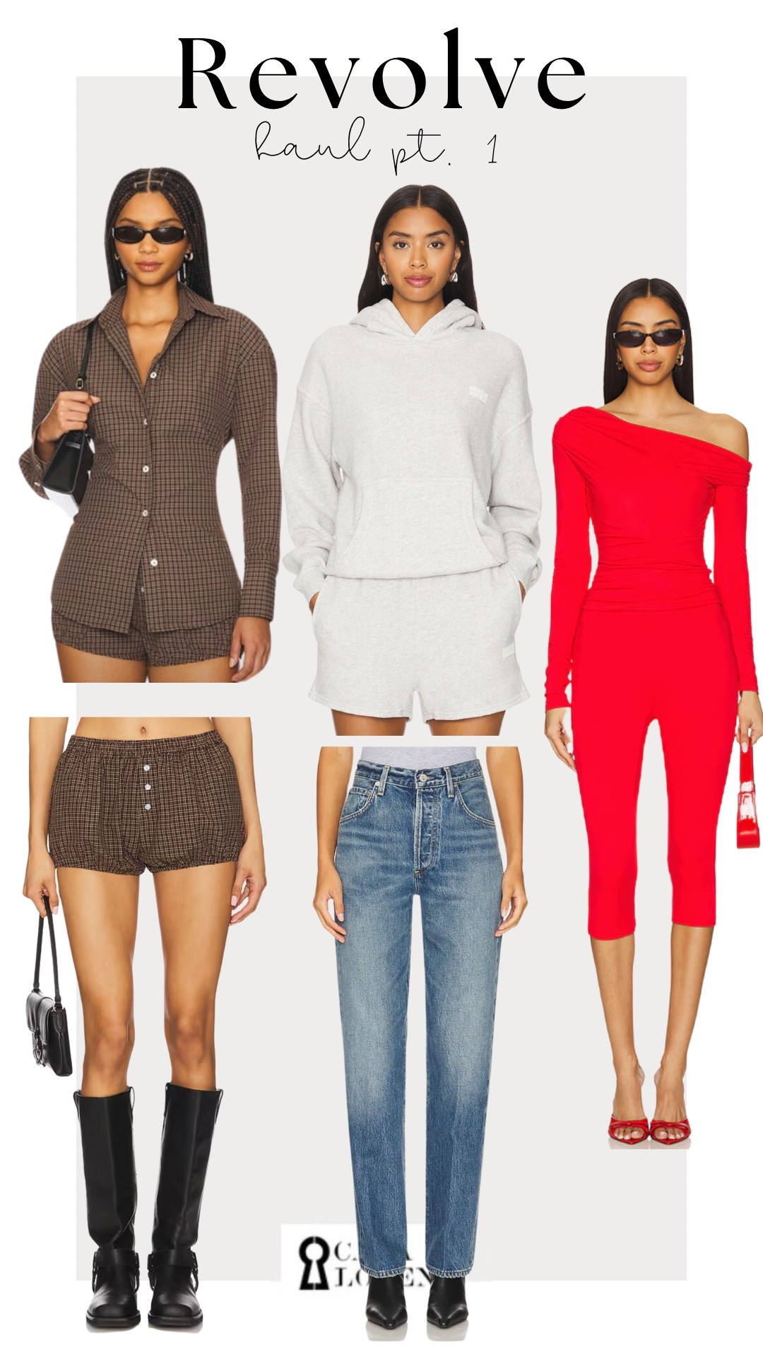 Today’s Revolve haul part 1

Checkered button up xs
Checkered bloomer xs
Jeans 24
Hoodie medium 
Red capri xs
Red top xs

#LTKStyleTip