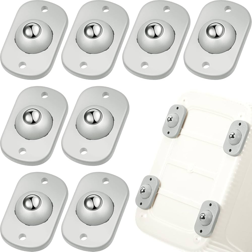 Honoson 8 Pcs Self Adhesive Caster Wheels Appliance Rollers Appliance Sliders for Kitchen Applian... | Amazon (US)