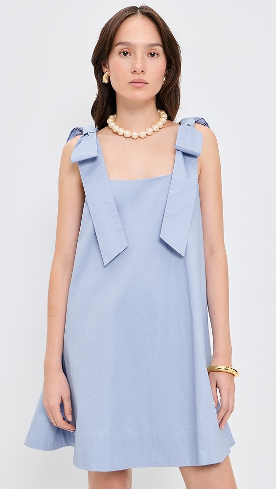Bow Sleeveless Mini Dress | Shopbop