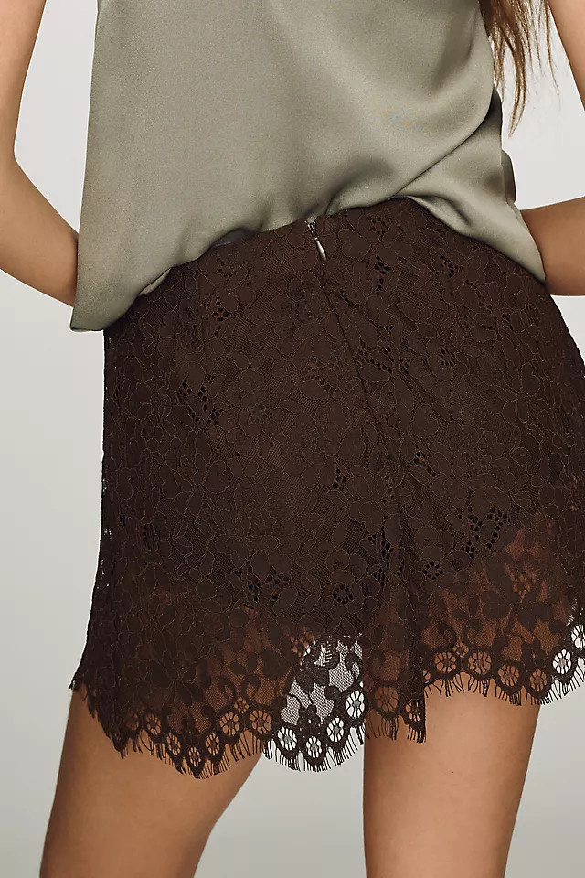 Presley Lace Mini Skirt | Anthropologie (US)