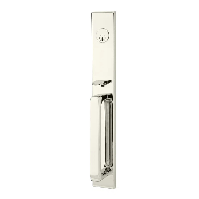 Lausanne Handleset with Single Cylinder Deadbolt and Door and Rosette | Wayfair North America