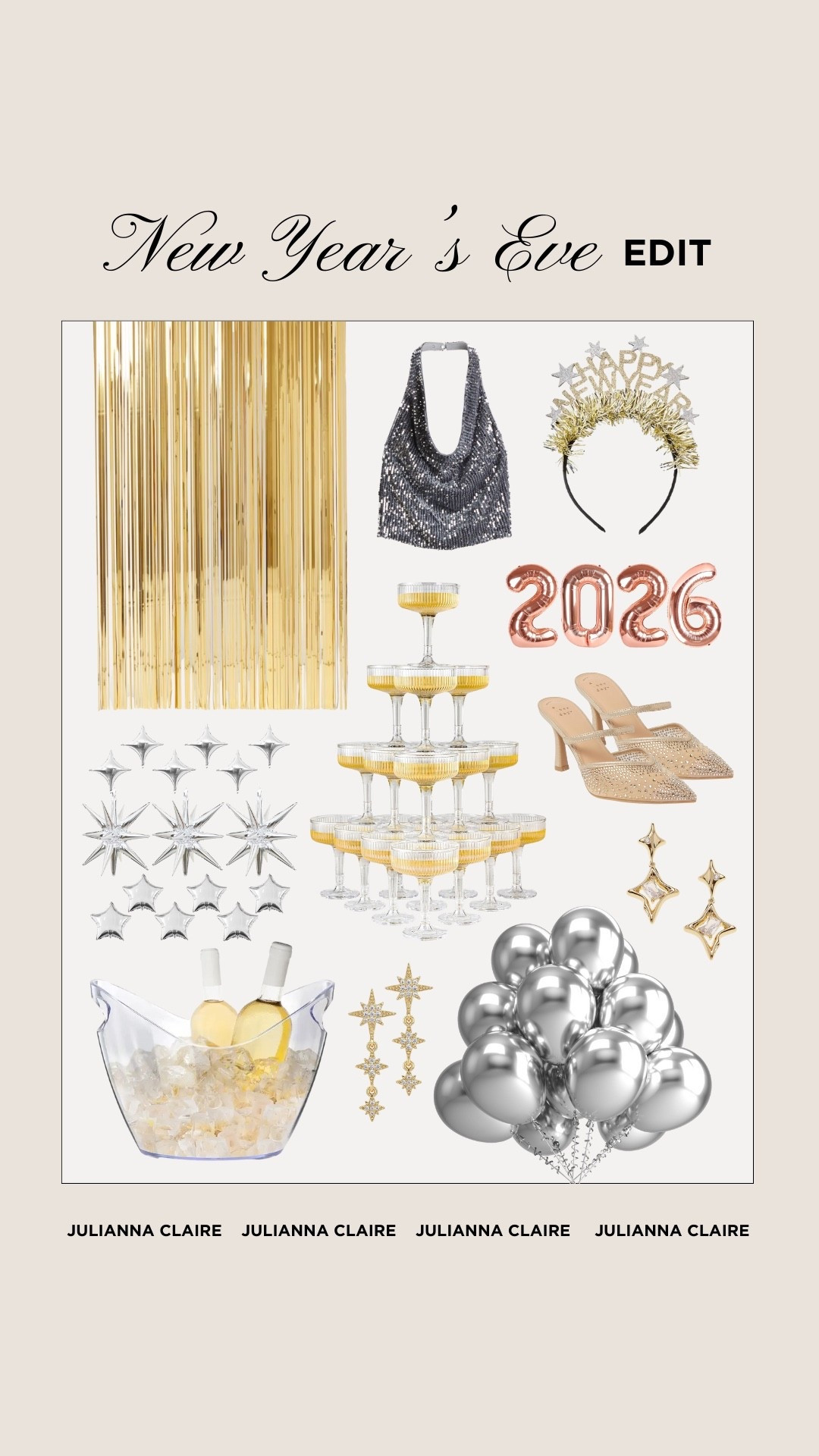 New Year’s Eve party essentials! 

#LTKHome #LTKHoliday