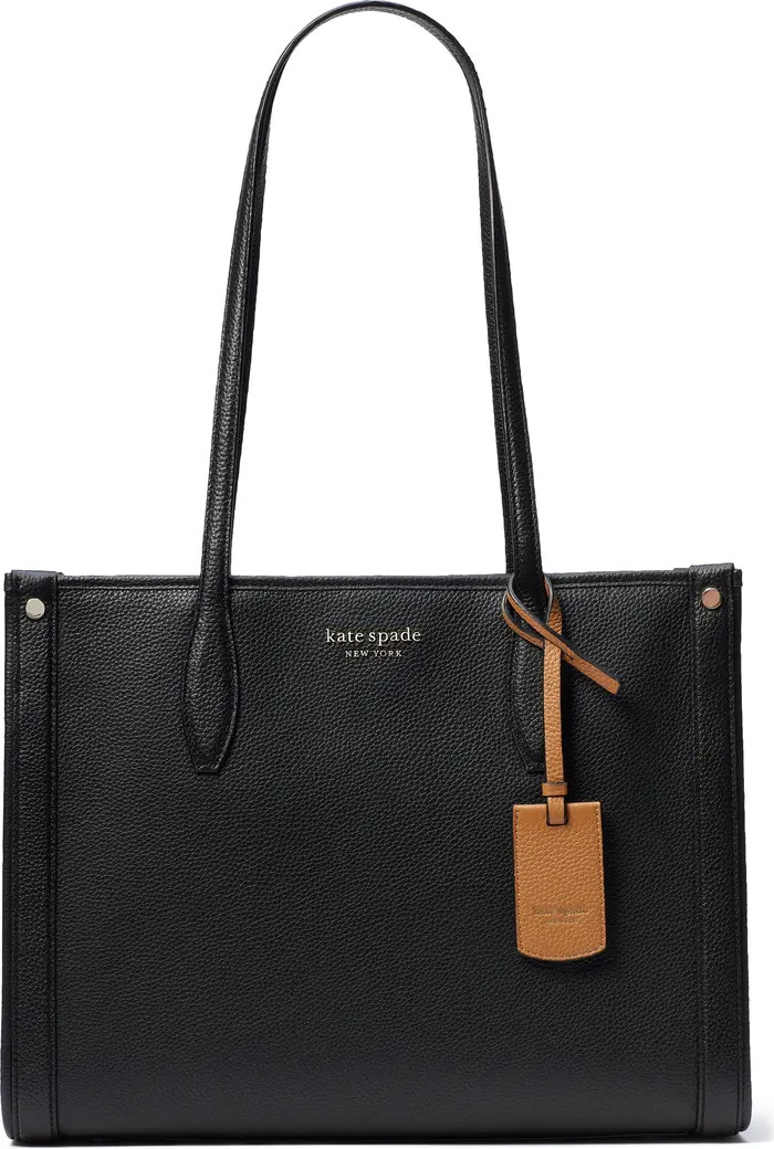 medium market leather tote | Nordstrom