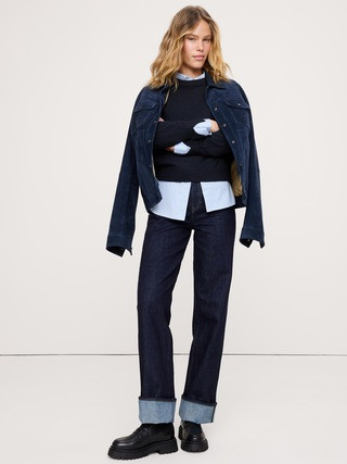 Merino Crew-Neck Sweater | Banana Republic (US)