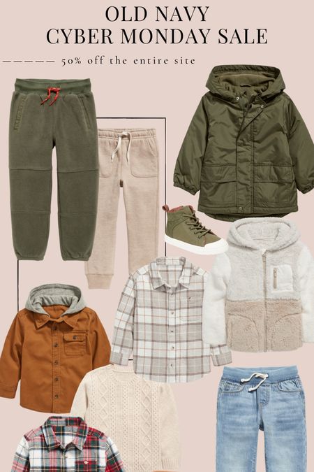 Old navy’s cyber Monday sale is 50% off their entire website!! I love shopping for baby and toddler clothes and shoes here! Rounded up some of my favorite toddler boy finds here! 

#LTKHoliday #LTKbaby #LTKCyberweek