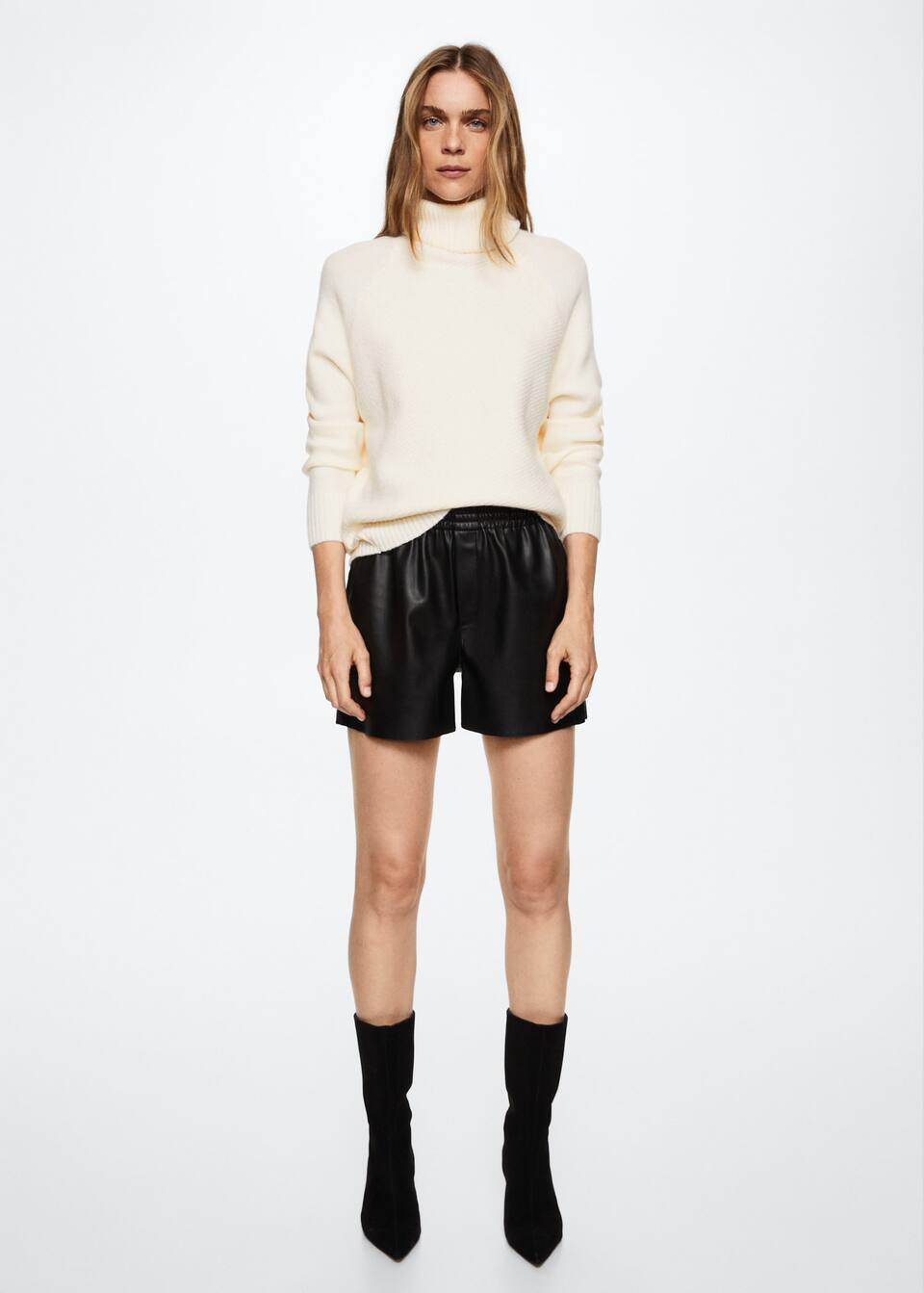 Turtle neck sweater | MANGO (US)