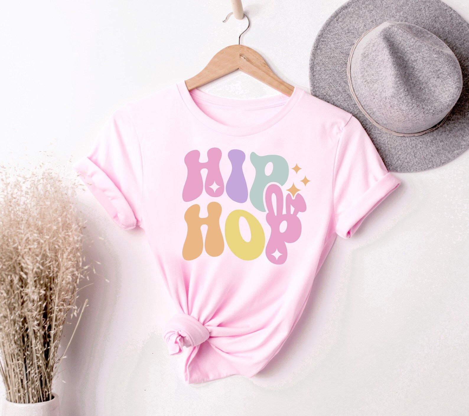 Hip Hop Easter Bunny Sweatshirt for Women, Happy Easter Shirt, Groovy Easter Day Tshirt or Crewne... | Etsy (US)