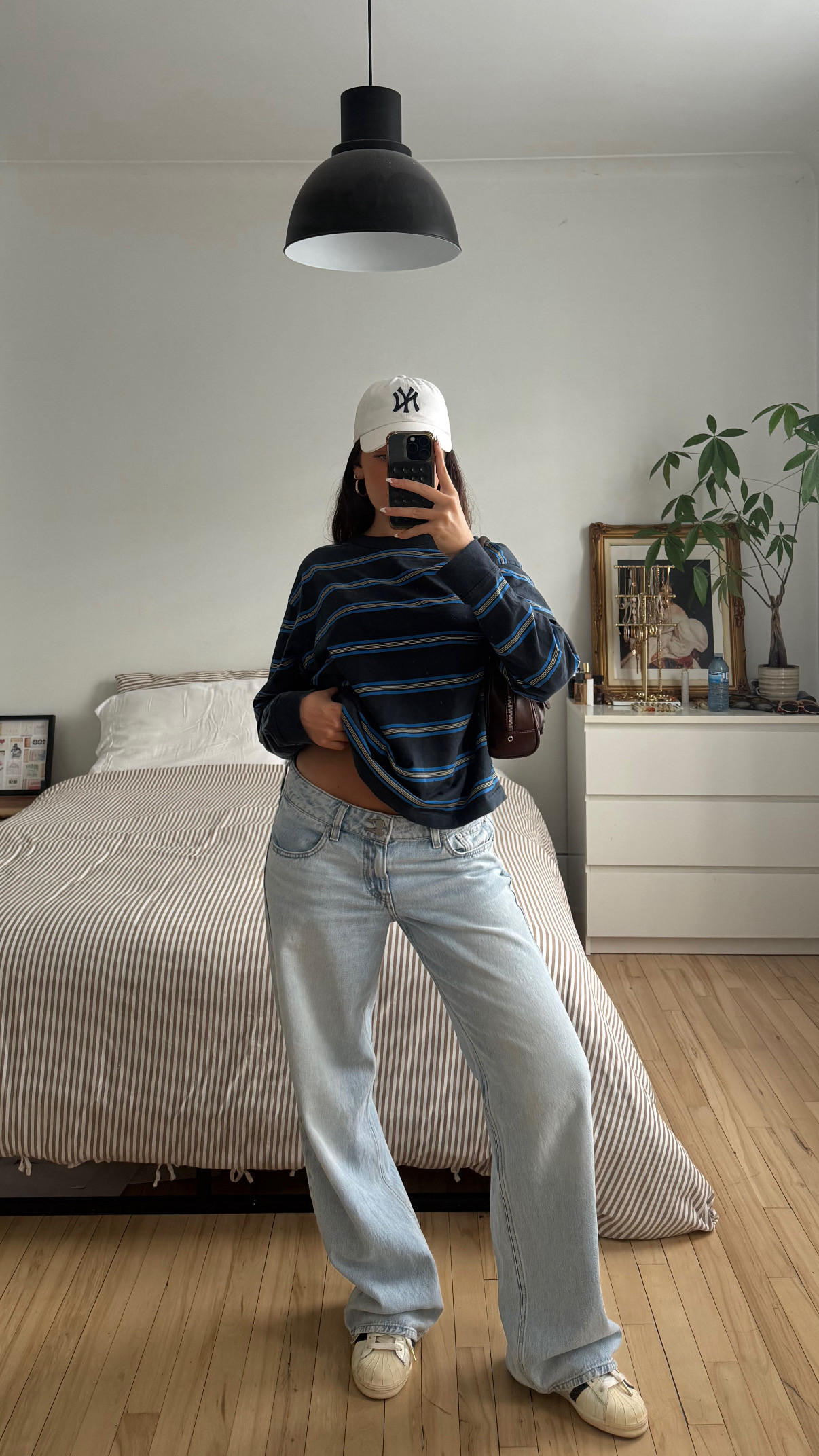 boy inspired look with baggy jeans and a baggy striped top 

 #LTKSeasonal #LTKSaleAlert #LTKStyleTip