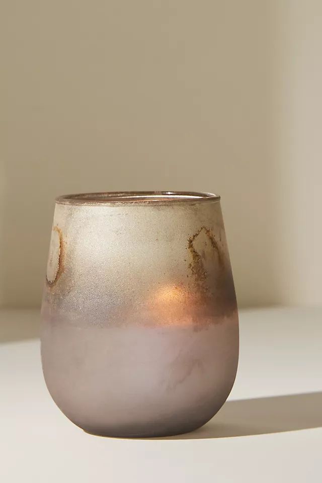 Frosted Candle Holder | Anthropologie (US)