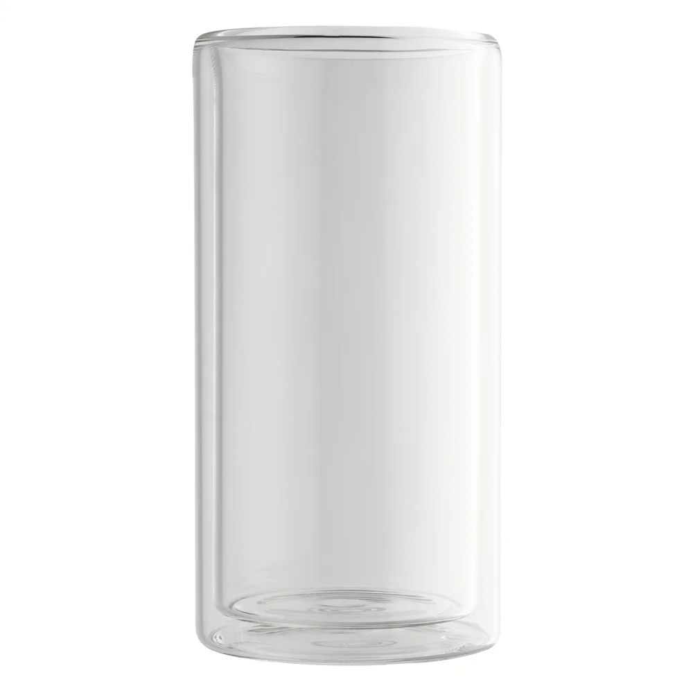 Thyme & Table 16oz Double Wall Drinking Glass, Clear | Walmart (US)