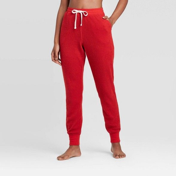Women's Cozy Thermal Lounge Jogger - Colsie™ | Target