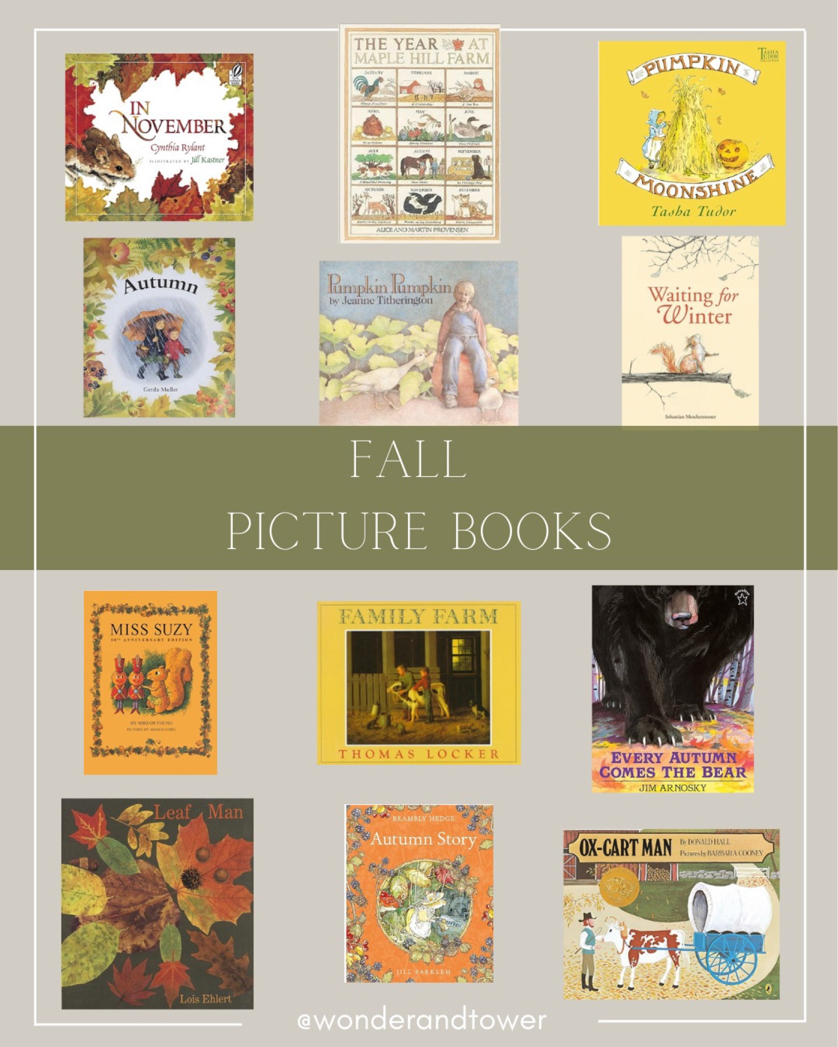 Fall Picture Books

#LTKSeasonal #LTKfindsunder50 #LTKkids