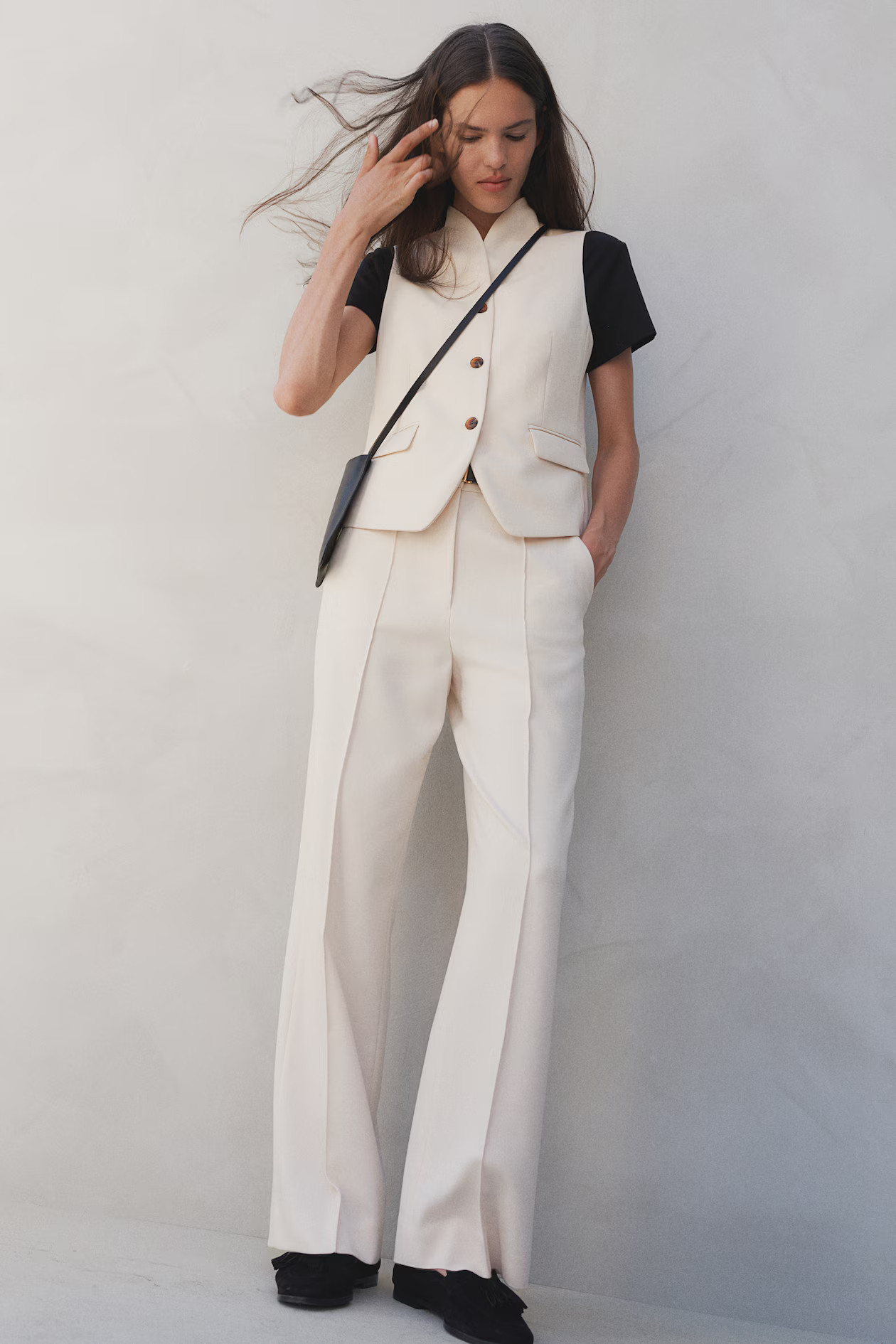 Crease-front trousers | H&M (UK, MY, IN, SG, PH, TW, HK)