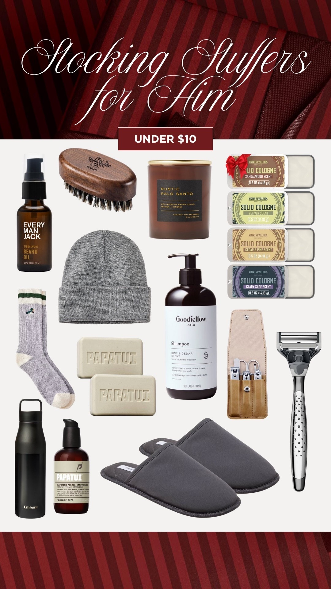 Stocking stuffers for him under $10

#LTKHoliday #LTKGiftGuide