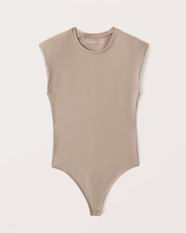 Seamless Cap Sleeve Bodysuit | Abercrombie & Fitch (US)