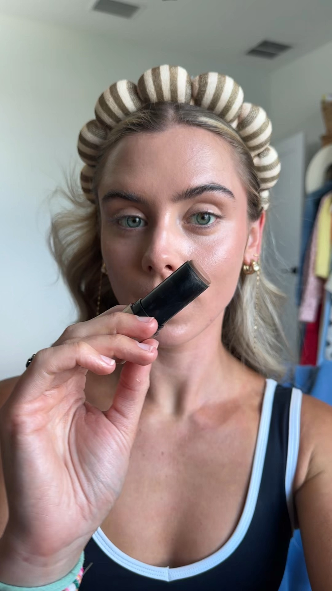 e.l.f. Soft Glam Cream Bronzer Stick, Buildable Cream Bronzer for A Long-Lasting Sculpted Glow & Satin Finish, Twist-Up Design, Vegan & Cruelty-Free color medium

#LTKgrwm #LTKselfcare #LTKBeauty