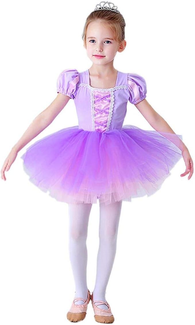 Dressy Daisy Princess Ballet Tutu Dress Fancy Dance Wear Ballerina Costume Outfit Dancewear for T... | Amazon (US)