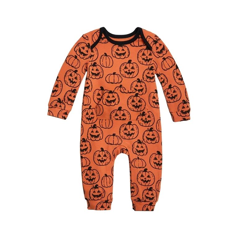 Wonder Nation Baby Halloween Creeper, Sizes 0-24 Months | Walmart (US)