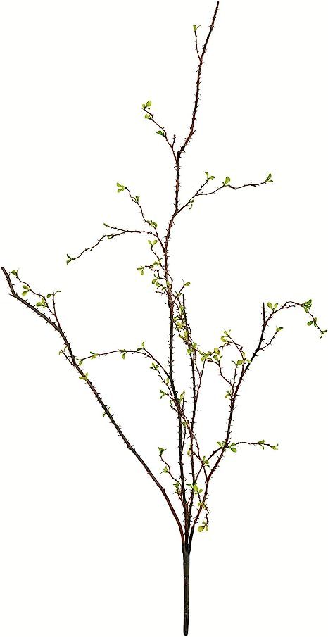 Vickerman Everyday 33" Indoor Artificial Green Baby Leaf Branch - Realistic Looking Colorful Foli... | Amazon (US)