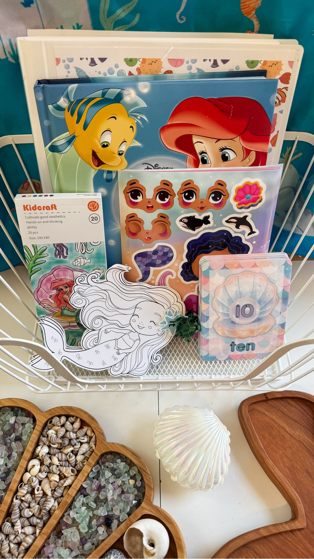 Morning Basket: Mermaid Edition 🧜‍♀️ 

Mermaid week was short and sweet. We had some fun resources that we actually took on the road with us. 

#LTKSeasonal #LTKFamily #LTKKids