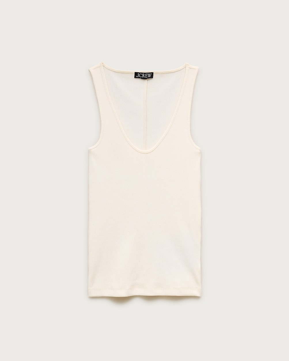 Perfect rib V-neck tank top | J. Crew US